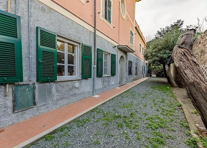 Casa Balbi Al Mare, Giardino E Posto Auto Privato דירה