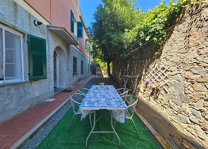 Casa Balbi Al Mare, Giardino E Posto Auto Privato דירה